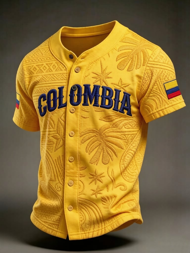 Men's Columbia Football Print Casual Top