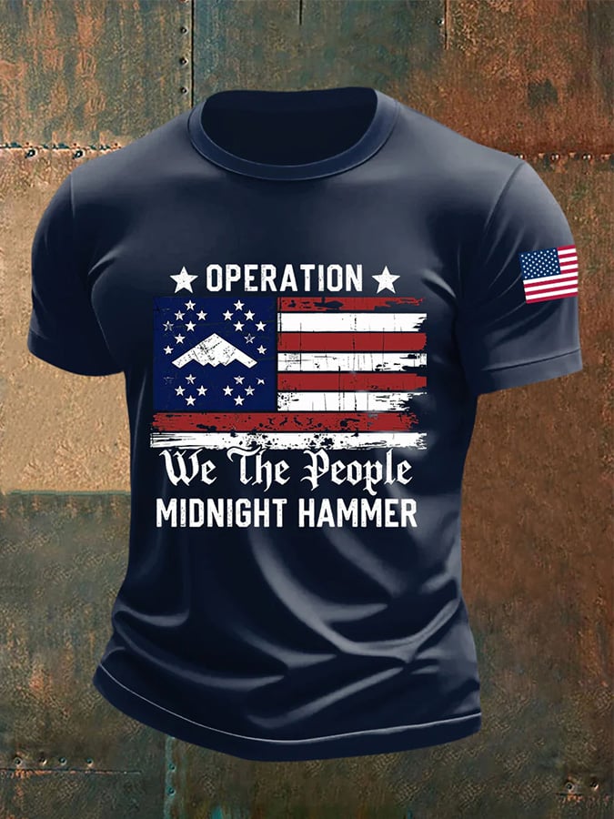 Men's Midnight Hammer B-2 Spirit Printed T-shirt