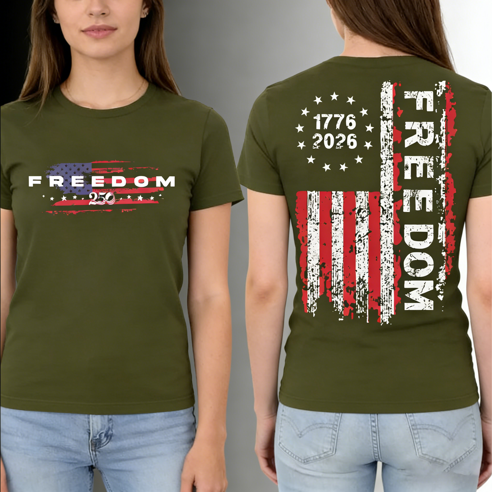 Women's  Freedom 1776–2026 T-Shirt