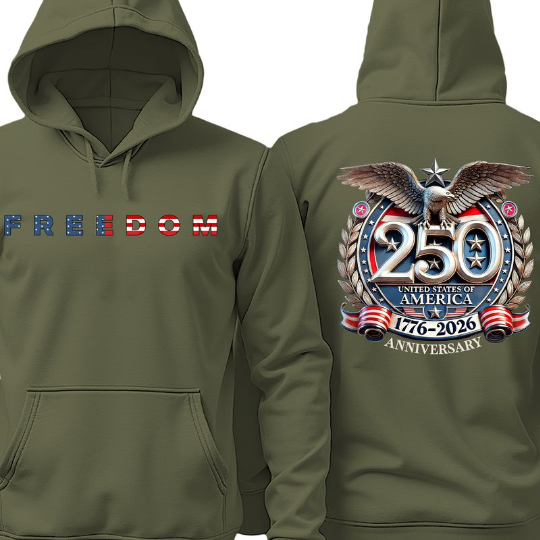 Men's Freedom 250th Anniversary Hoodie