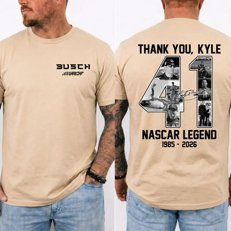 Unisex Kyle Busch 41 Tribute T-Shirt