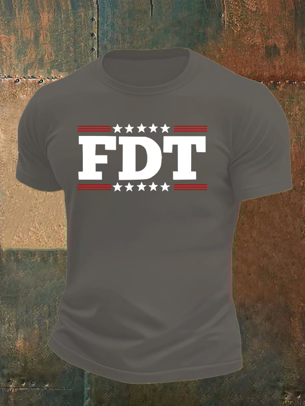 Men's  FDT Print  T-Shirt