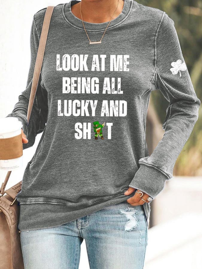 Women's St Patrick's Day Sweatshirt