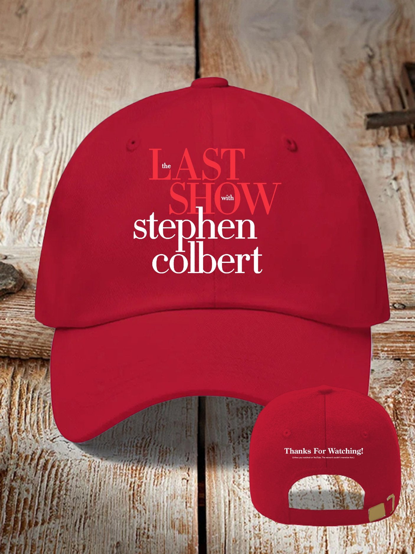 Off Retro Last Show Print Baseball Cap