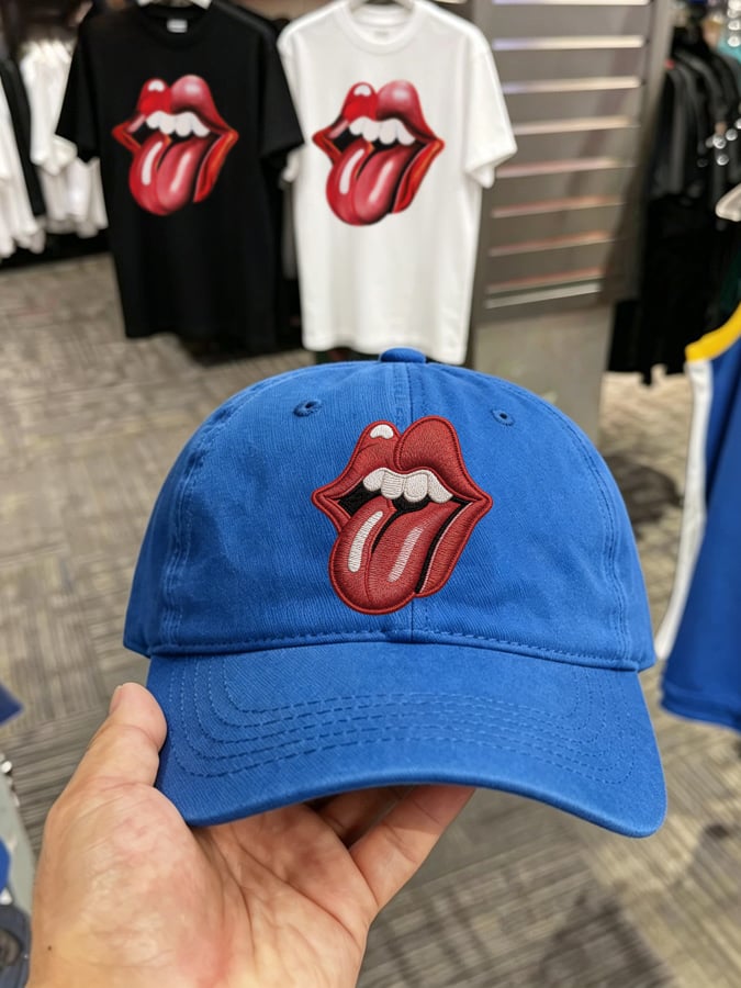 Retro In The Stars Print Baseball Cap