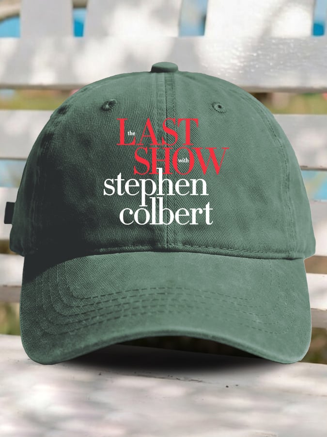 Retro Last Show Print Baseball Cap