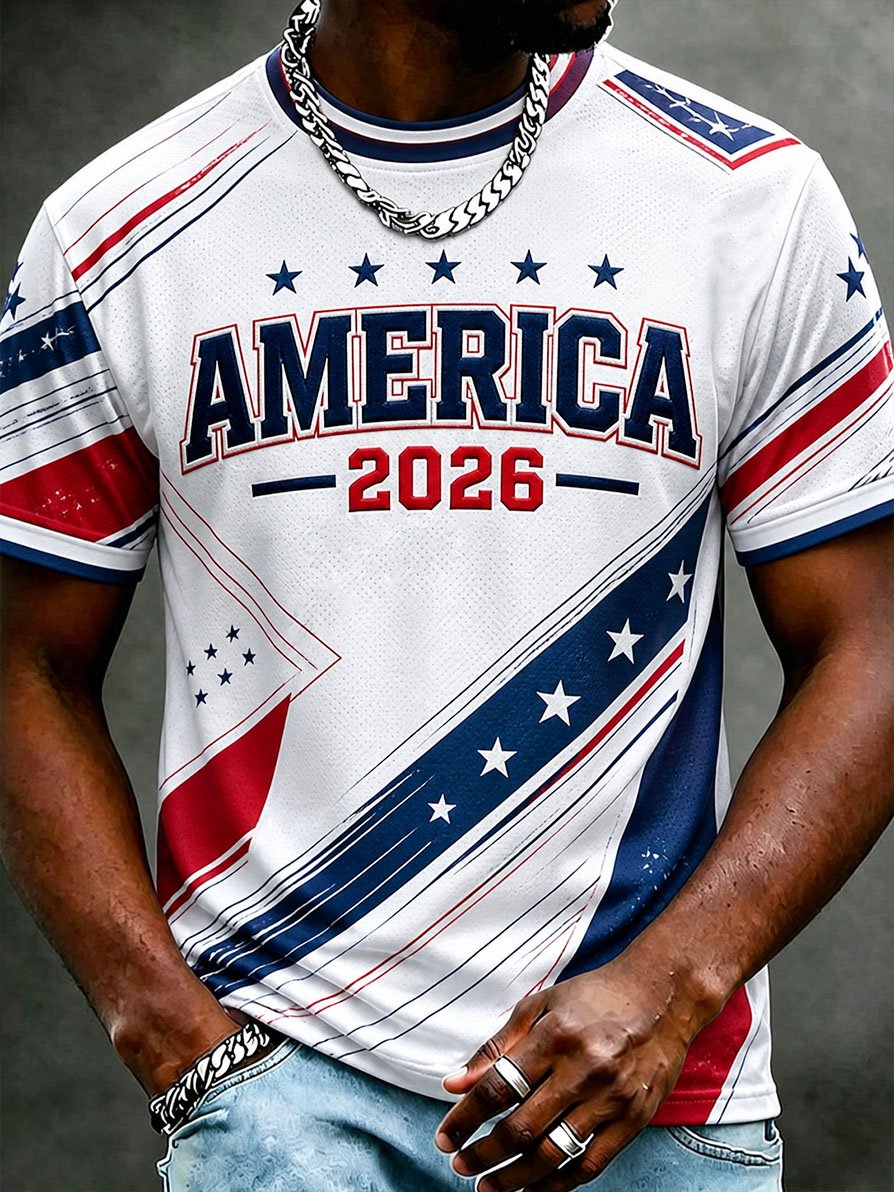 Men's American Football Fan T-Shirt