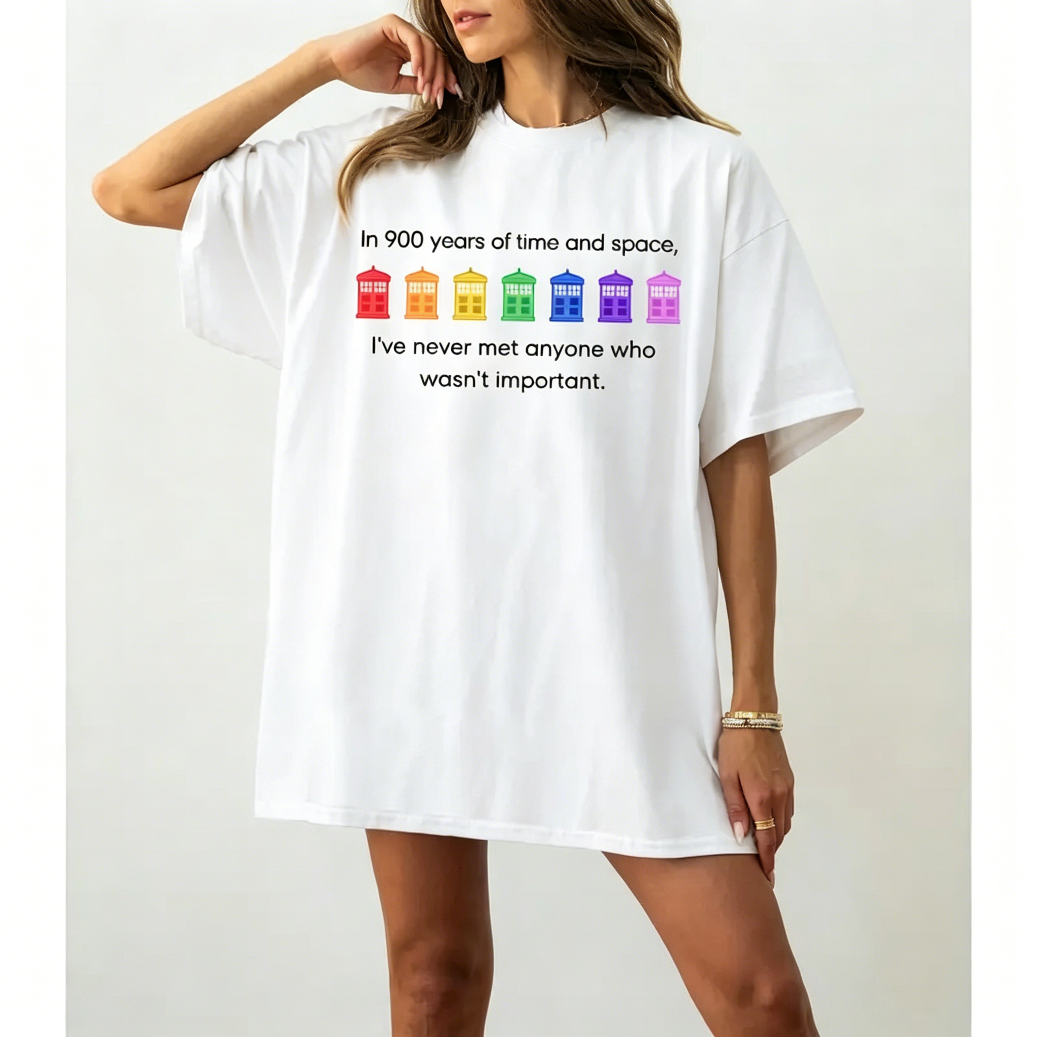 Unisex Doctor Who Parody, LGBT Pride Month T-shirt