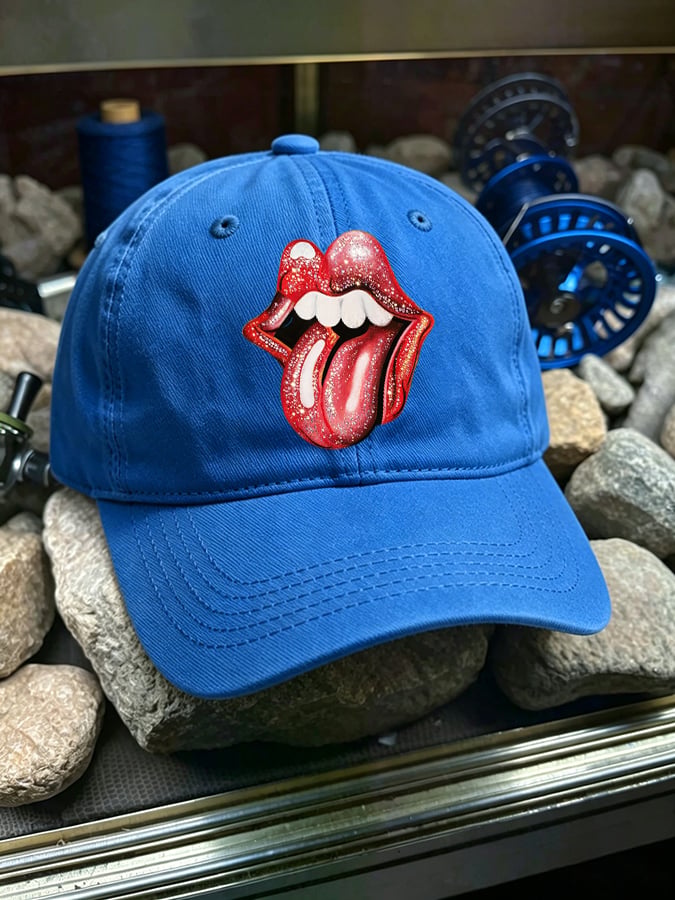 Retro In The Stars Print Baseball Cap