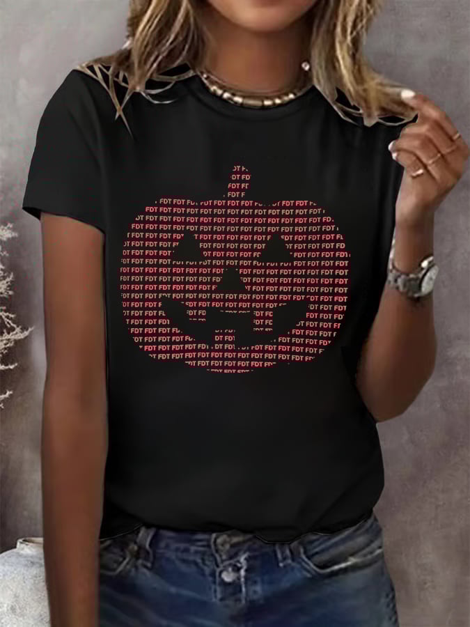 Women's pumpkin FDT  T-Shirt