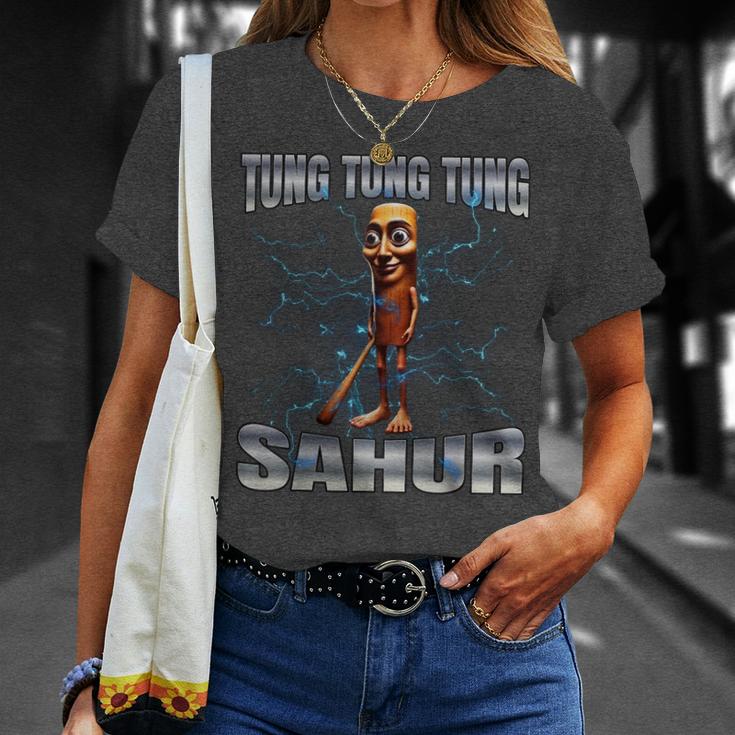 Women's Tung Tung Sahur Cadeau Humoristique T-Shirt