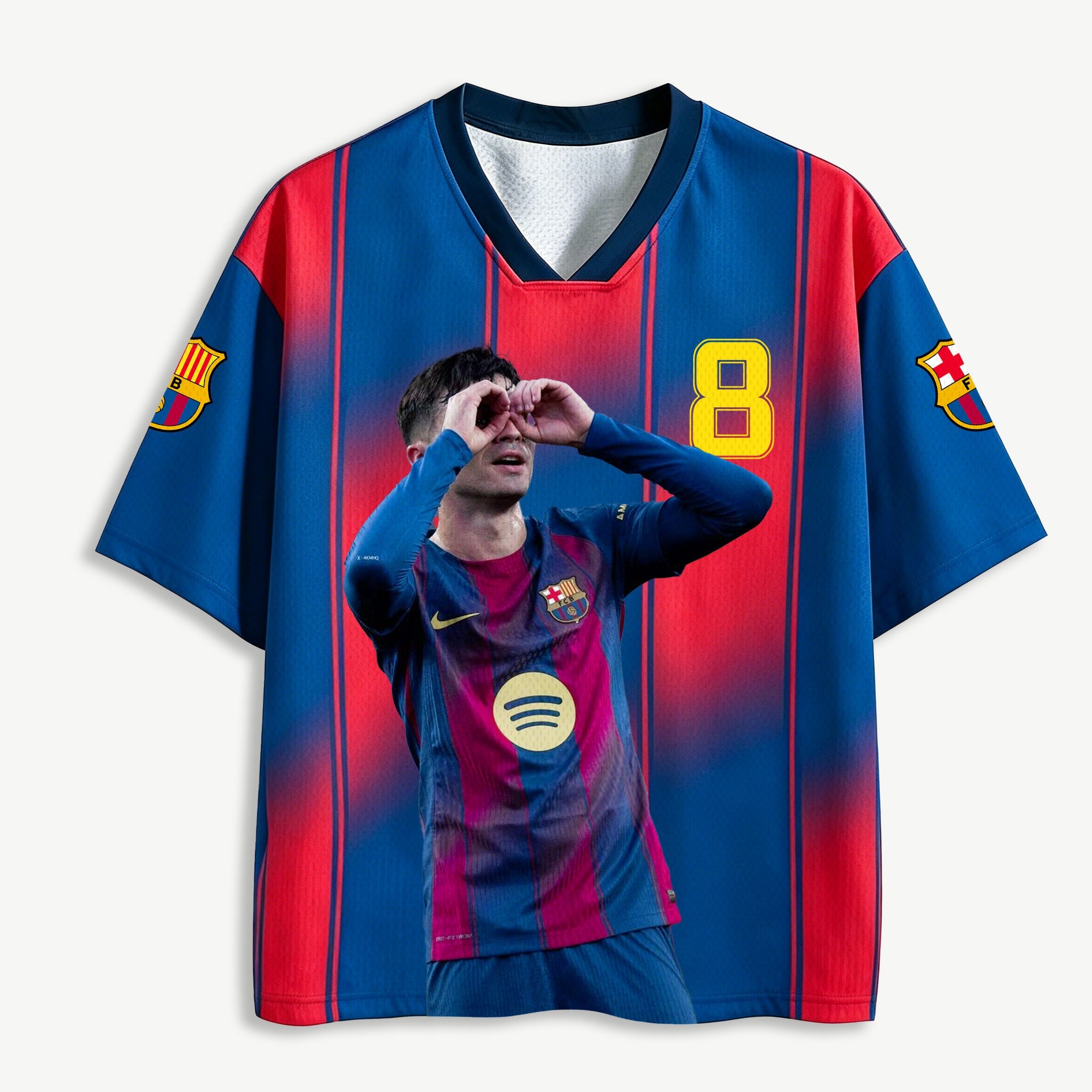 2026 Pedri #8 Barcelona Mesh Jersey