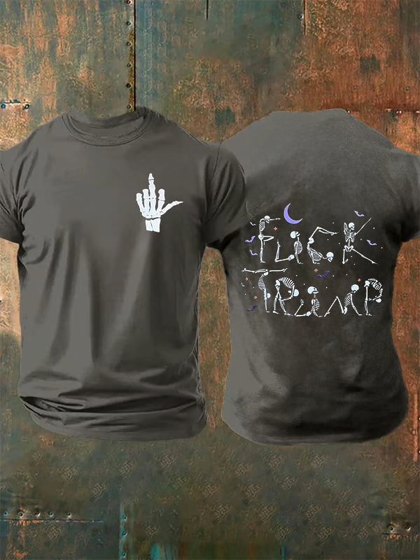 Men's Halloween FDT Printed T-shirt