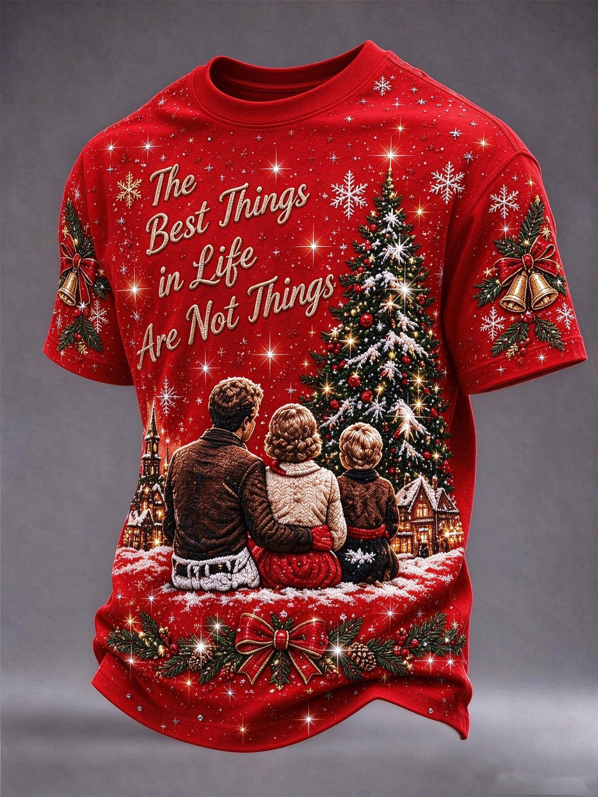 Men's Casual Movie Lover Printed Short-Sleeve T-Shirt