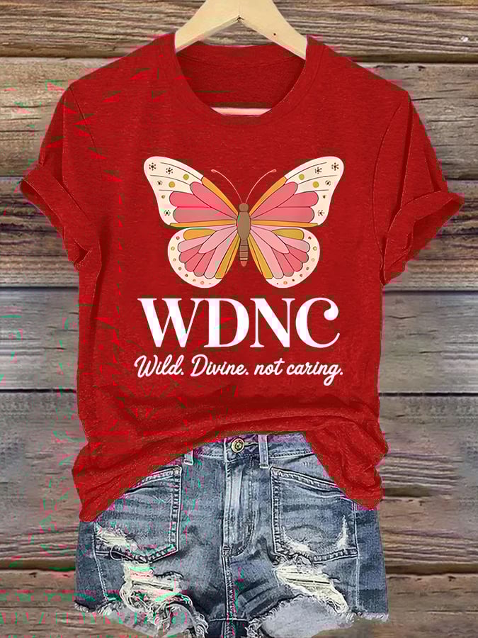 Women's  Retro Funny Proud Member Of Club Menopause Perimenopause Print T-Shirt