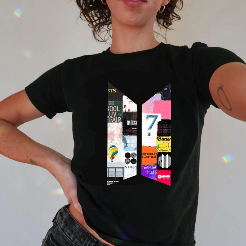 BTS album logo T-shirt – WEAR WDNC