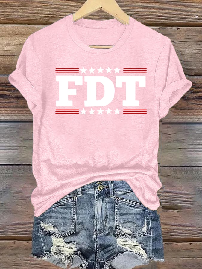 Women's  FDT Print  T-Shirt
