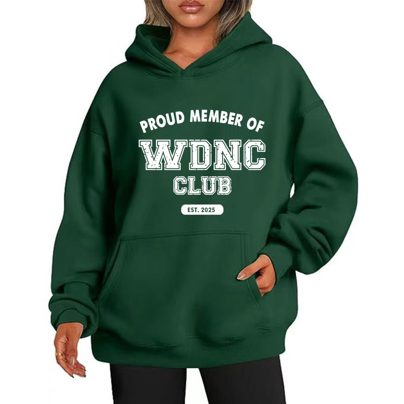 Women's Retro Fun "We Don't Care About Menopause/Perimenopause" Printed Pullover Sweatshirt