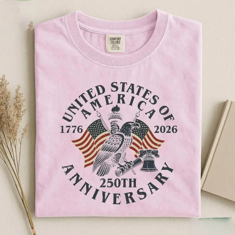 Unisex USA 250th Anniversary Comfort Colors Shirt