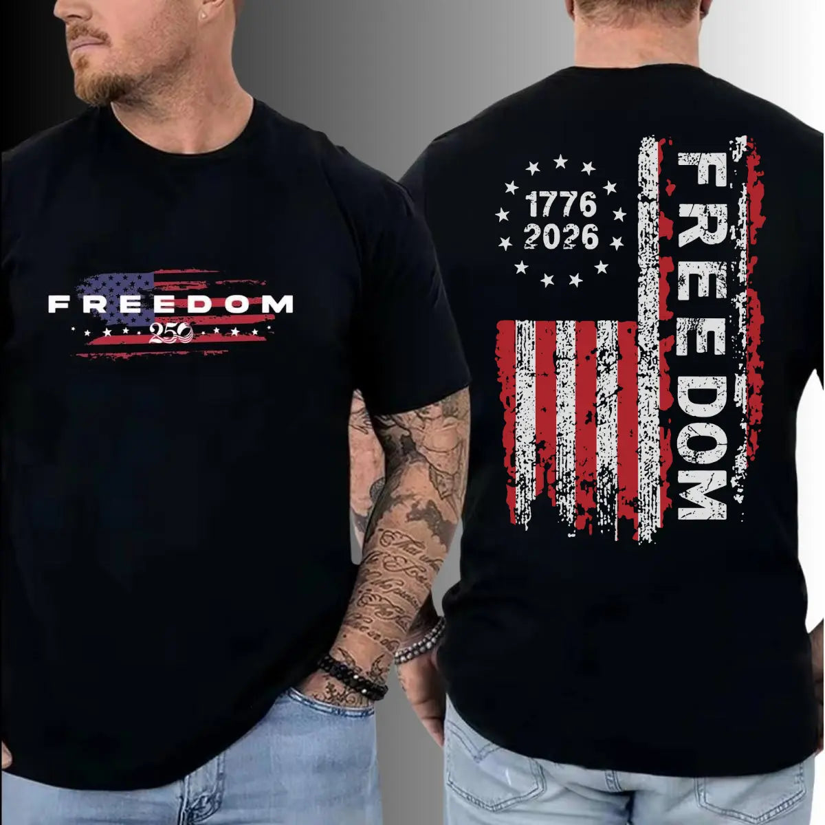 Men's Freedom 1776–2026 T-Shirt