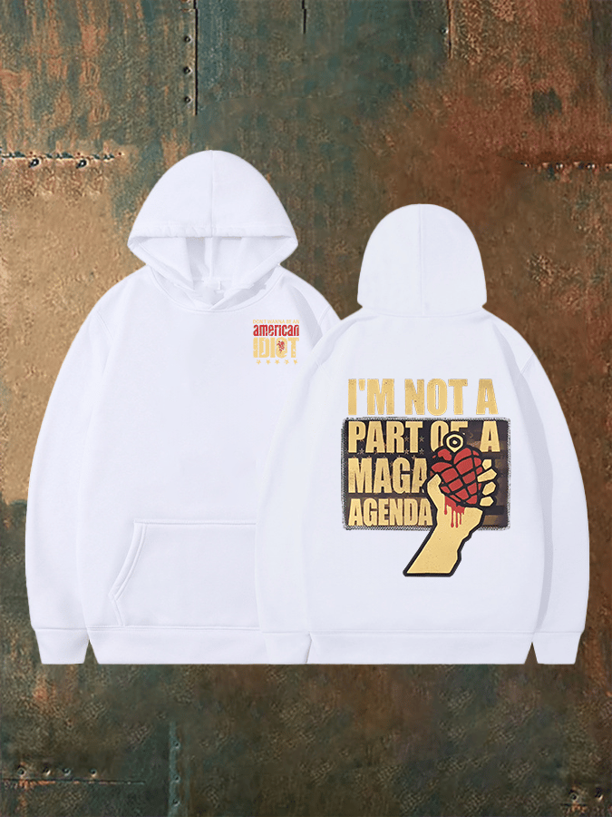 Unisex  american idiot  Print  Hoodie