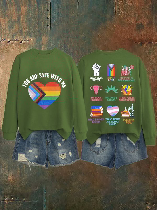 Women's  Love Wins Movement    Sweatshirt