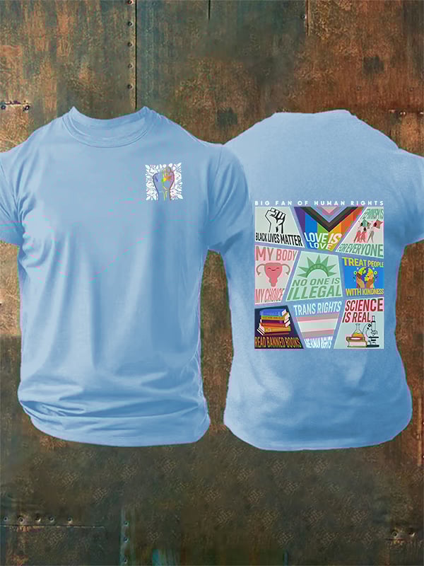 Men's  speaks my beliefs  Print  T-Shirt