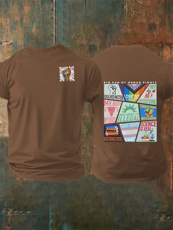 Men's  speaks my beliefs  Print  T-Shirt