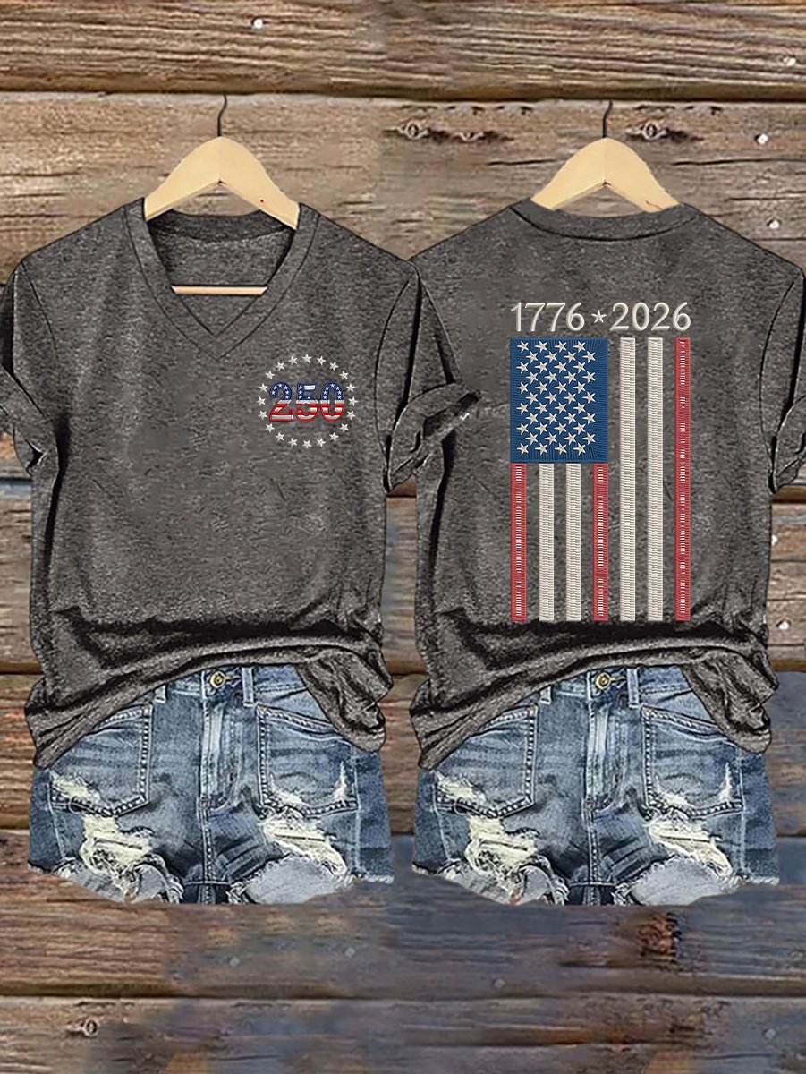Women's 250th Anniversary Print T-shirt