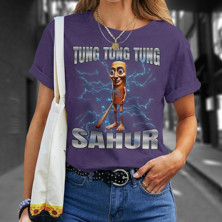 Women's Tung Tung Sahur Cadeau Humoristique T-Shirt