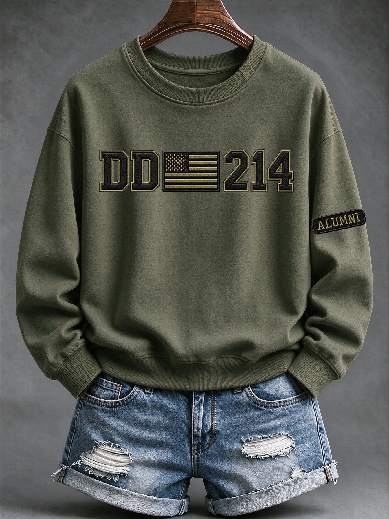 🎖️Women's Veteran DD-214 Print Casual Top
