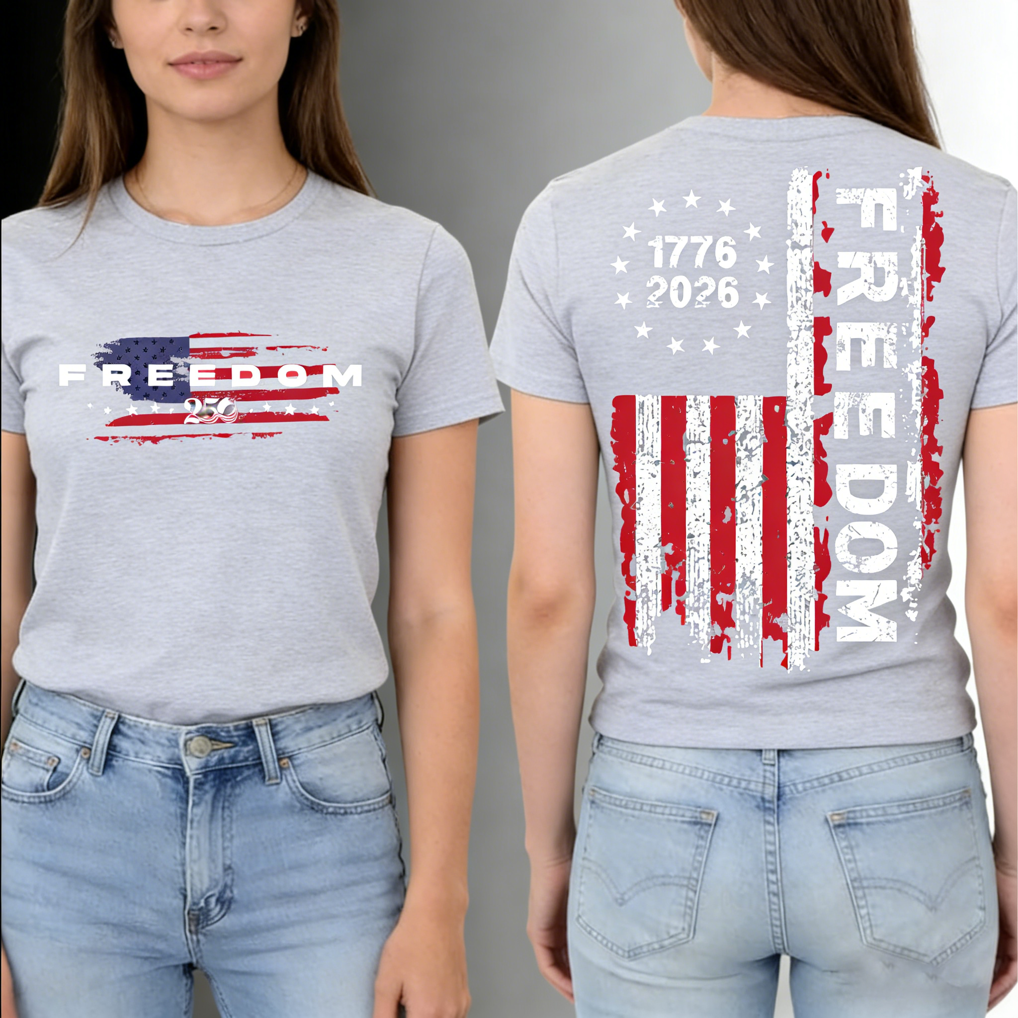 Women's  Freedom 1776–2026 T-Shirt
