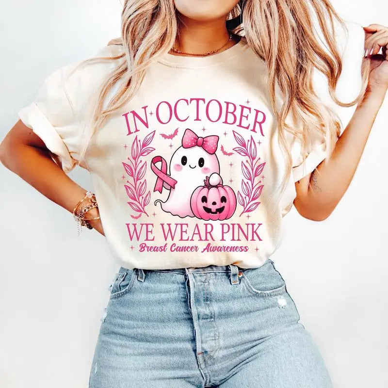 Retro Breast Cancer Awareness T-Shirt