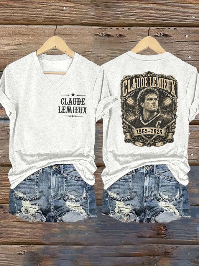 Women's Canadian Hockey Casual T-Shirt
