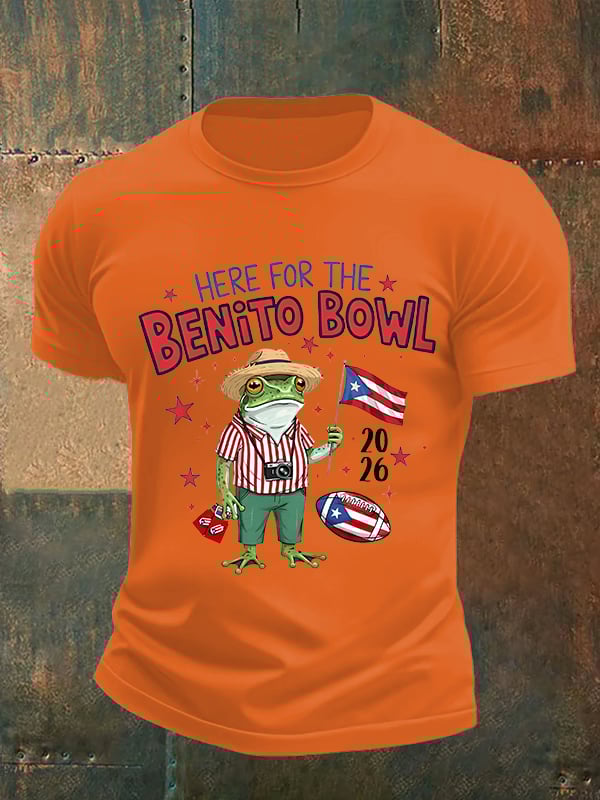 Men's  Benito Bowl Puerto Rico Football T-Shirt