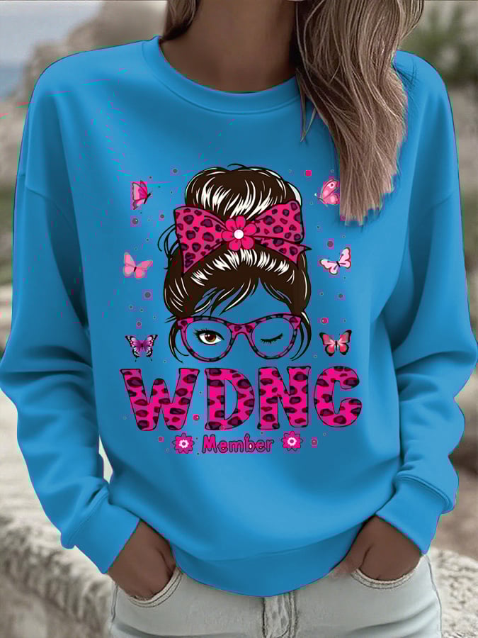 Women's WDNC Menopause & Perimenopause Printed Sweatshirt