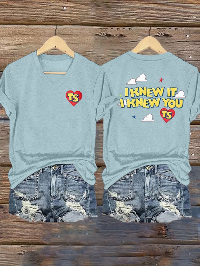 Women's Casual Print Short-Sleeve T-Shirt