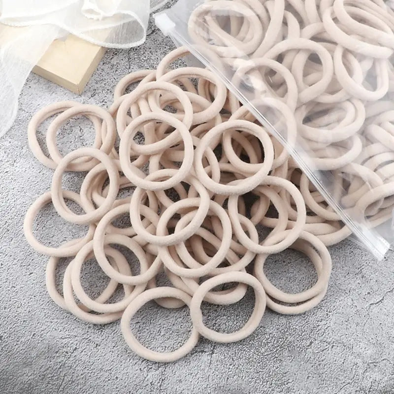 our-color hair ties  pack of 25（neutral colors)