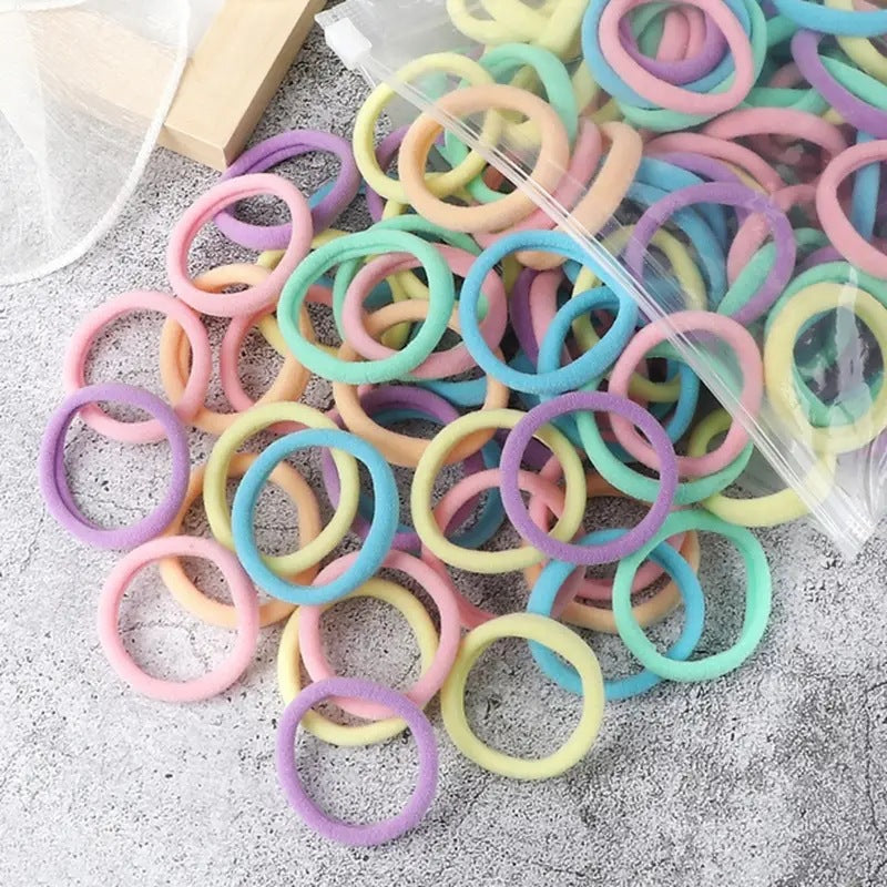 our-color hair ties  pack of 25（neutral colors)