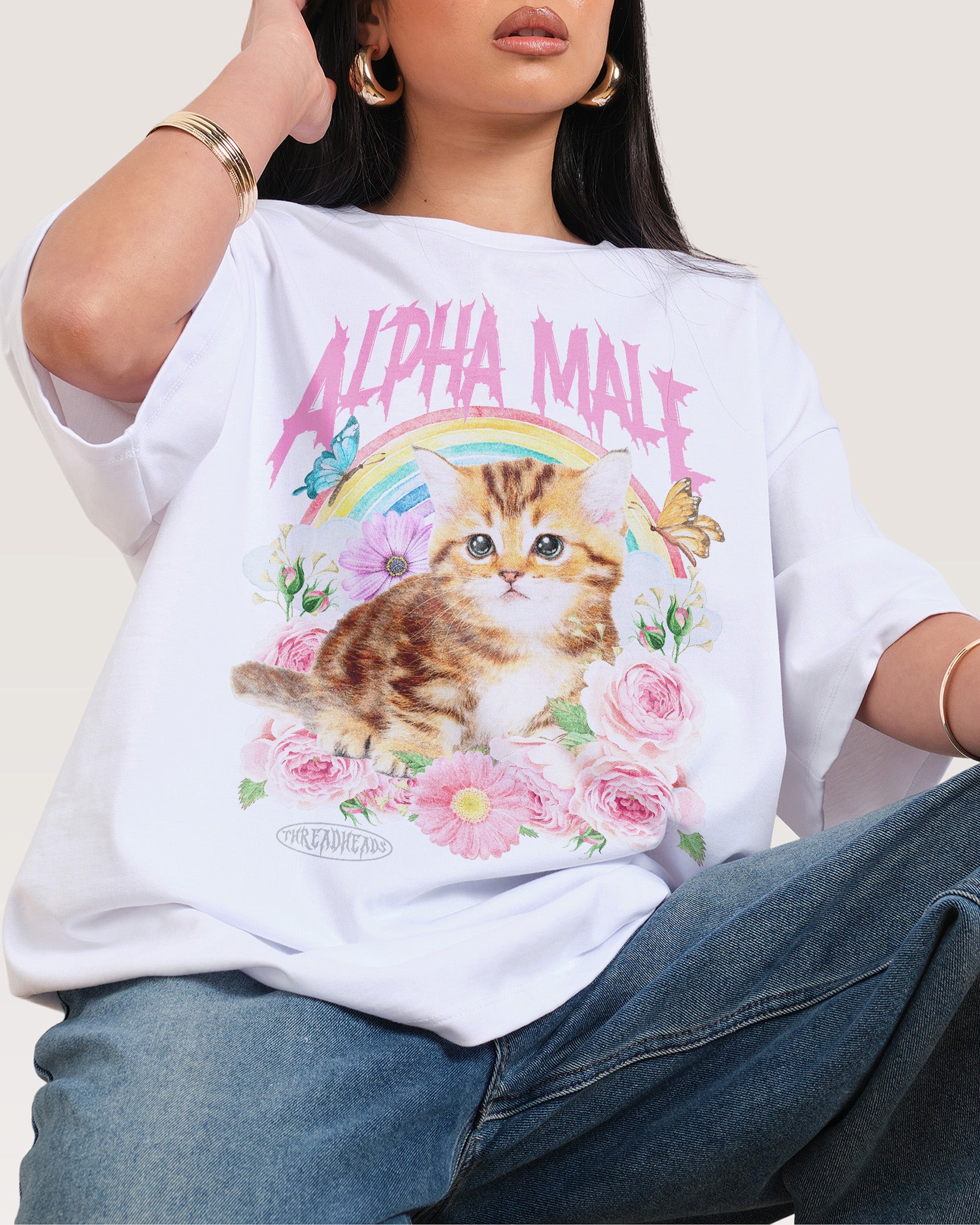 Unisex Alpha Male Oversized Tee