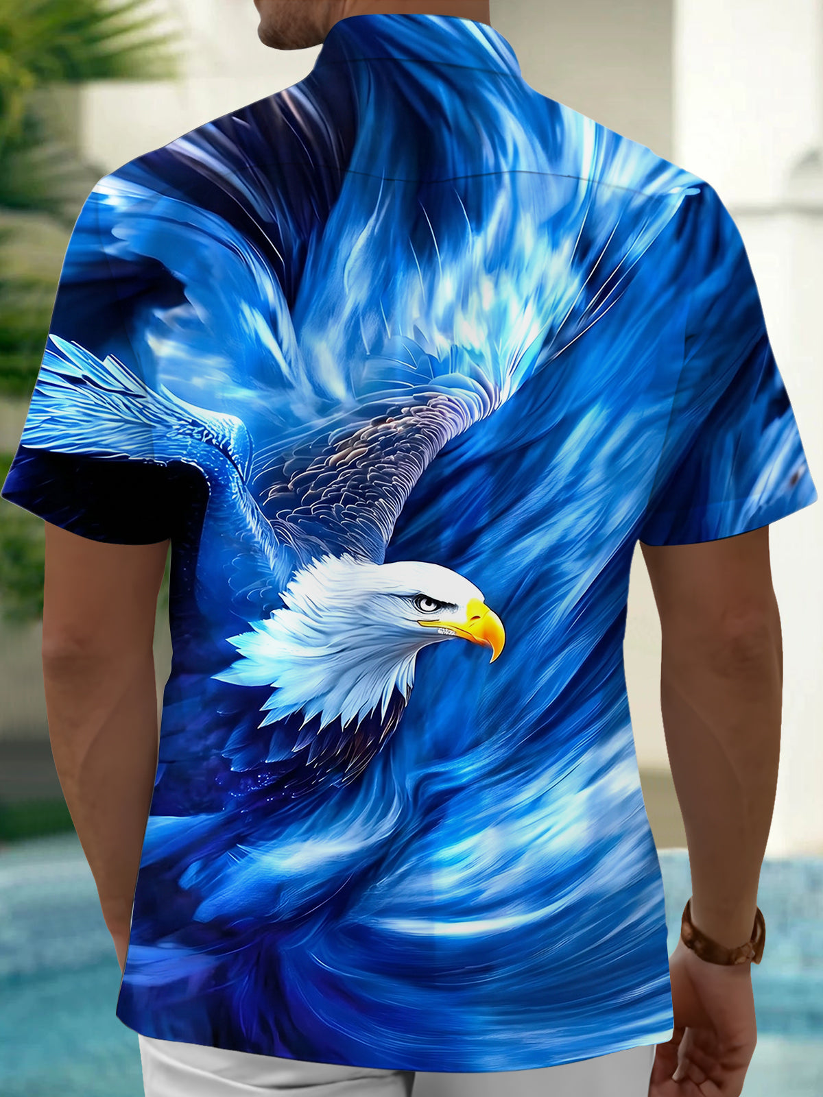 Eagle Men's Pocket Short Sleeve Shirts