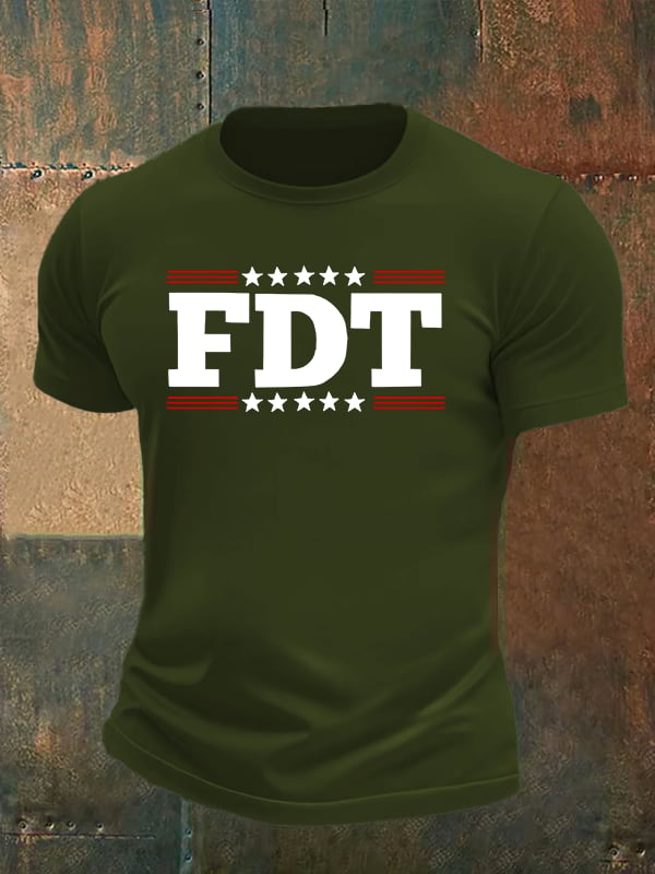 Men's  FDT Print  T-Shirt