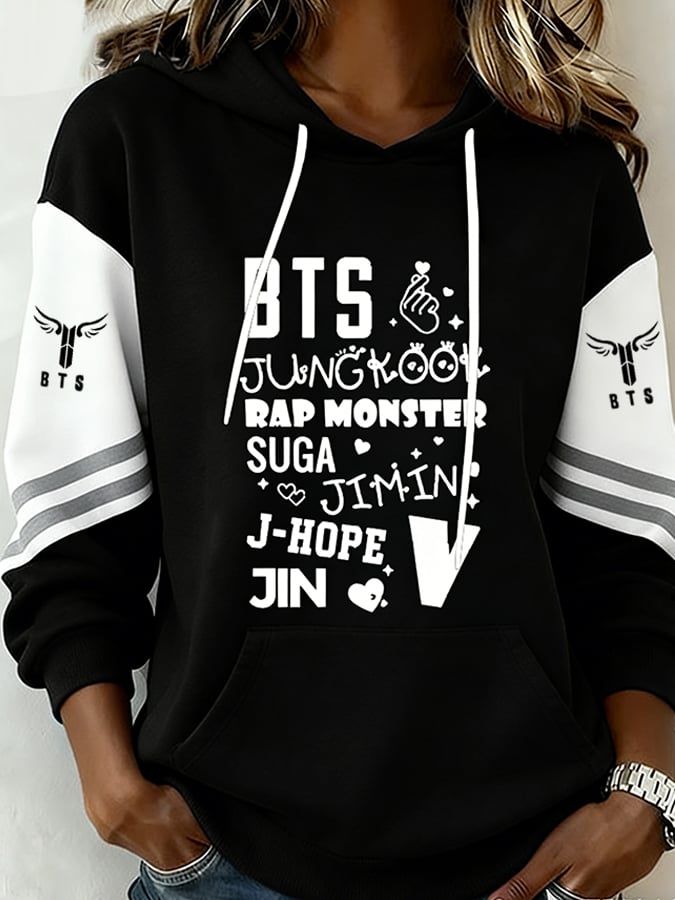 Women's 2026 Music Tour Print Hoodie