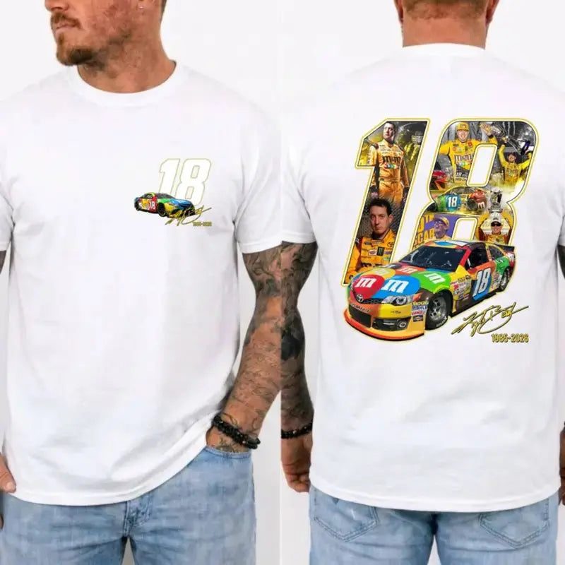 Unisex Kyle Busch 18 Tribute T-Shirt