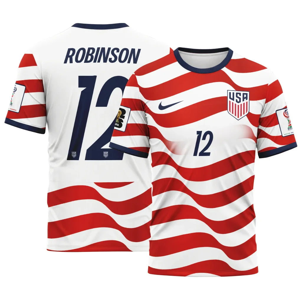 M. Robinson 12 AOP T-Shirt World Cup USA Home