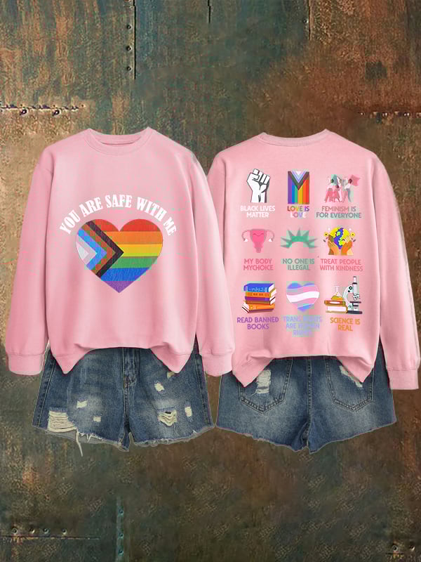 Women's  Love Wins Movement    Sweatshirt