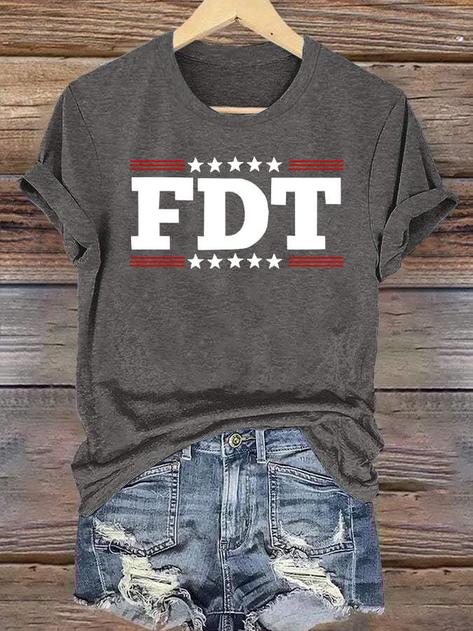 Women's  FDT Print  T-Shirt