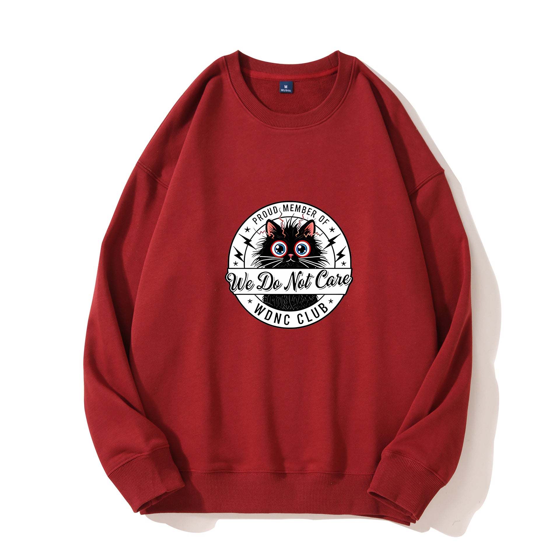 Women's Retro Fun We Don't Care About Menopause/Perimenopause Printed Sweatshirt