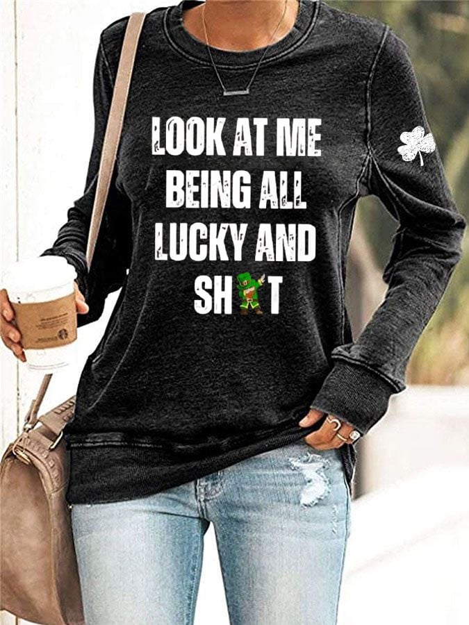 Women's St Patrick's Day Sweatshirt