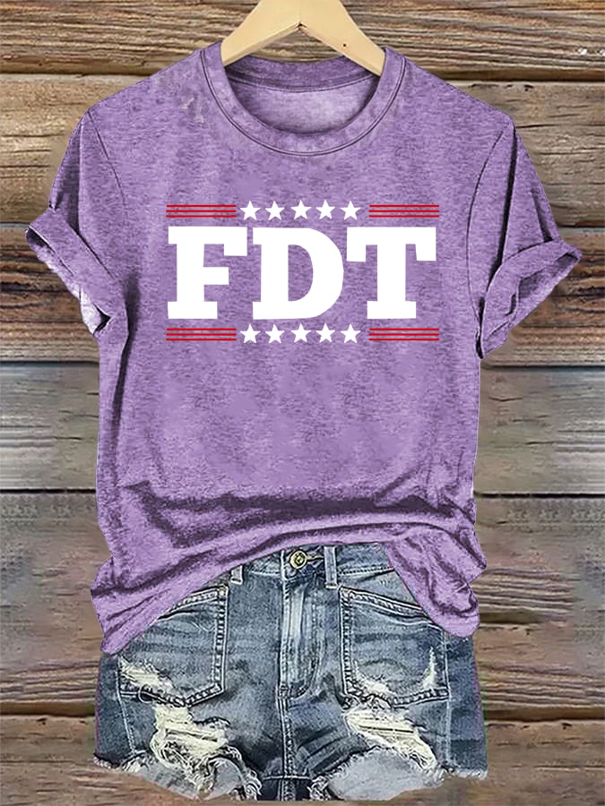 Women's  FDT Print  T-Shirt